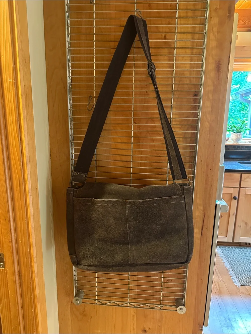 David King Boston large messenger bag